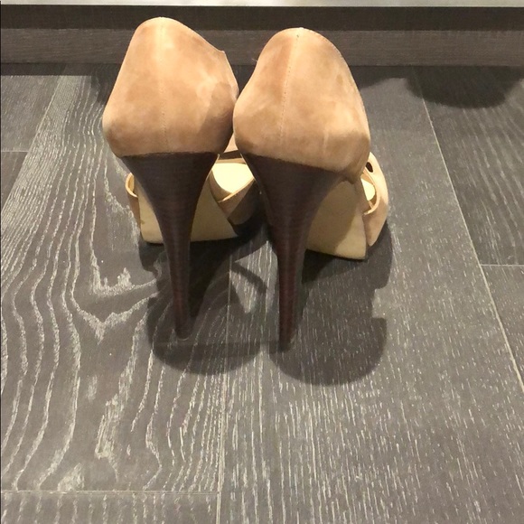 Aldo beige platform heels - Picture 3 of 5
